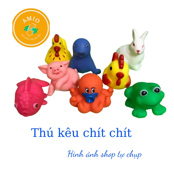 Thú kêu chút chít, thú chạy bánh đà, lục lạc xúc xắc lúc lắc đồng giá
