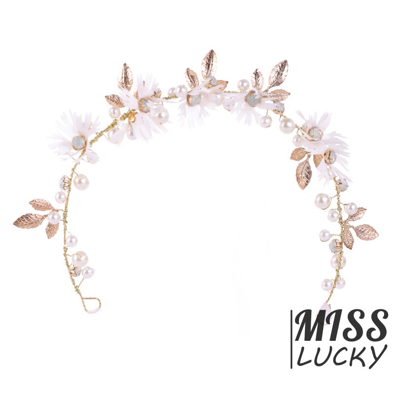 Băng đô cài tóc kiểu dáng thời trang thanh tú cho nữ