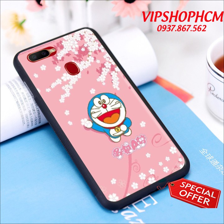 Ốp lưng Oppo Neo 5/ Neo 7/ Neo 9/ Neo 9S/ R17 Pro Hình Doremon Làm Duyên - viền TPU dẻo