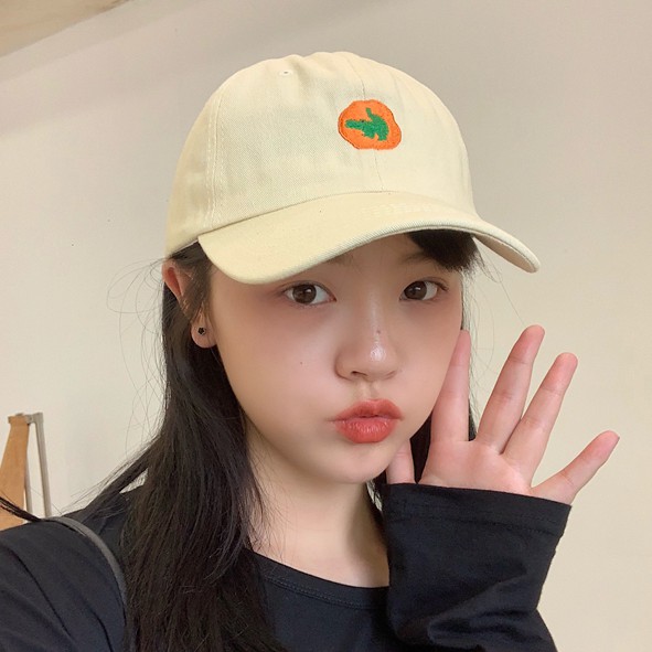 Mũ Lưỡi Trai Mềm Thêu Hình Động Vật Dễ Thương Phong Cách Nhật Hàn Thời Trang Xuân Thu Cho Nam Và Nữ