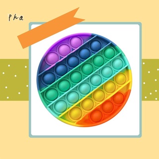 POP IT TIKTOK 2021 pop it fidget toy rainbow among/unicorn đồ chơi bóp bong bóng xả stress giảm căng thẳng