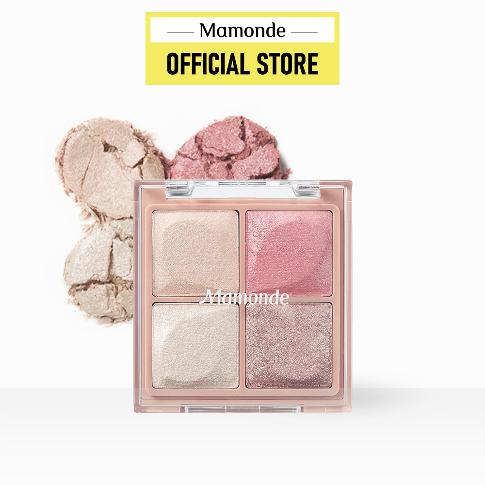 [HB GIFT] Phấn mắt phiên bản mới Mamonde Flower Pop Eyebrick 2,3gx4