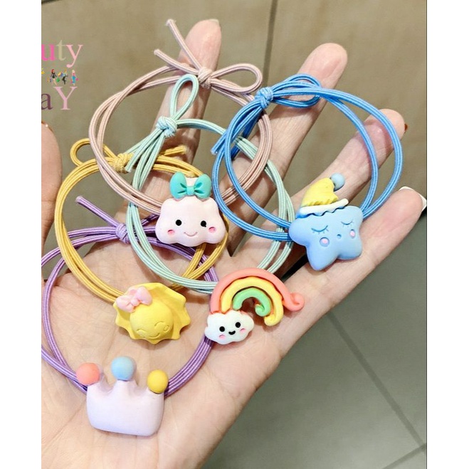 1 chun buộc tóc nữ siêu xinh giao mẫu ngẫu nhiên