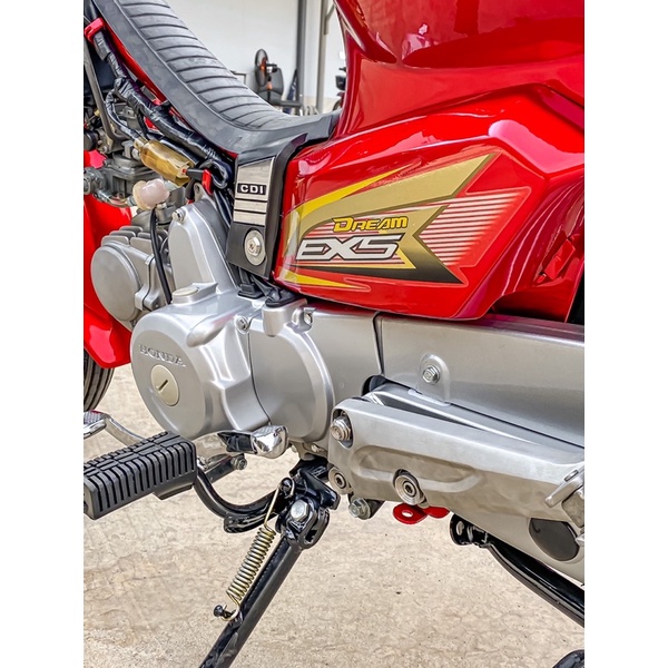 Tem Rời Dream mẫu EX5 cao cấp dán cho xe màu đỏ