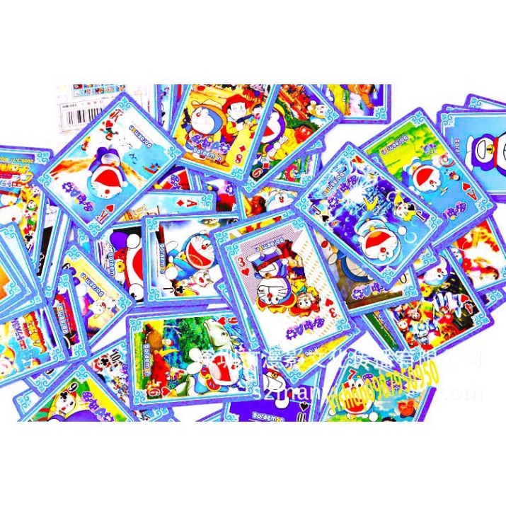 Bộ THẺ BÀI Doremon loại tốt