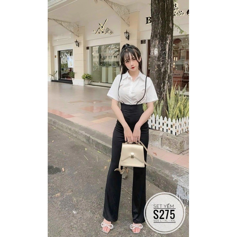 SET YẾM QUẦN ỐNG SUÔNG [ BIGSIZE 60-90KG ]