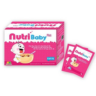 Nutri Baby Hồng - Giúp tăng cường sức đề kháng, hạn chế vim đường hô hấp trên, giảm ho , vim họng.