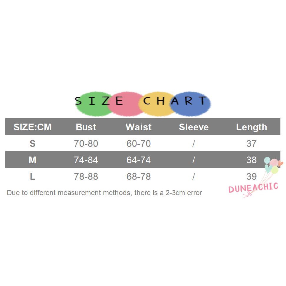 DUNEA Áo Hai Dây In Họa Tiết Xinh Xắn Dành Cho Nữ