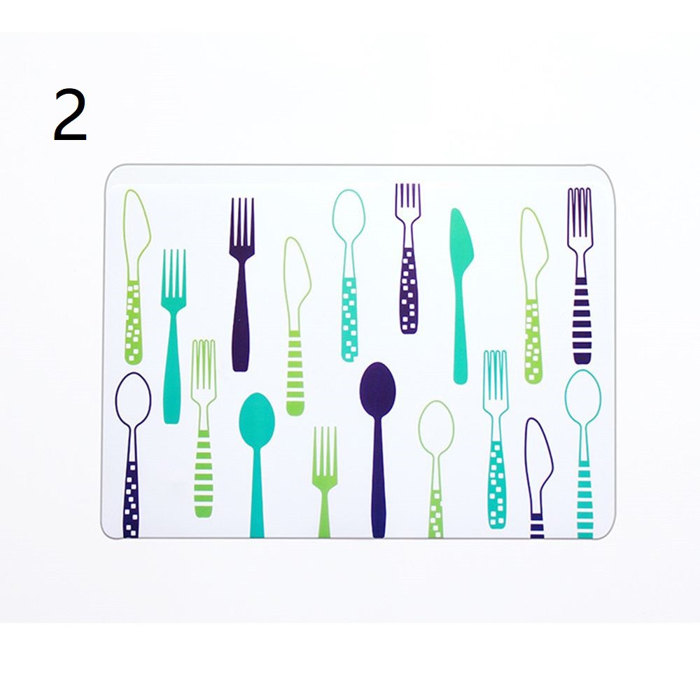 Tấm lót bàn ăn 40 x 28 cm họa tiết đơn giản đẹp mắt