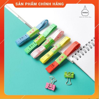 Thước dây mini 1.5m nhỏ gọn tiện lợi trong cuộc sống hàng ngày  | Đo 3 vòng, may đo quần áo (Giao màu ngẫu nhiên)