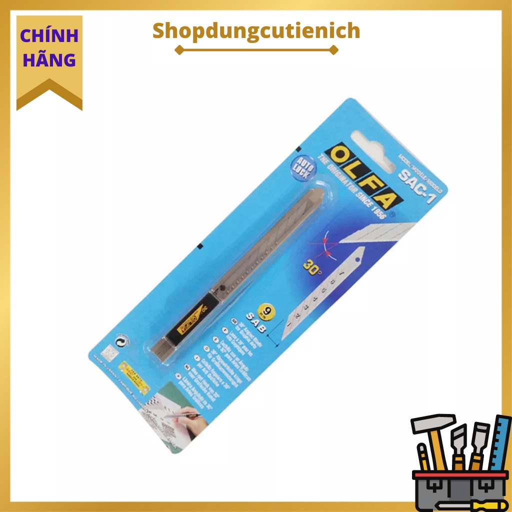 Dao Cắt Thủ Công  Da, Cardboard, Nhựa, Plastic SAC-1 Và Lưỡi Dao DKB-5