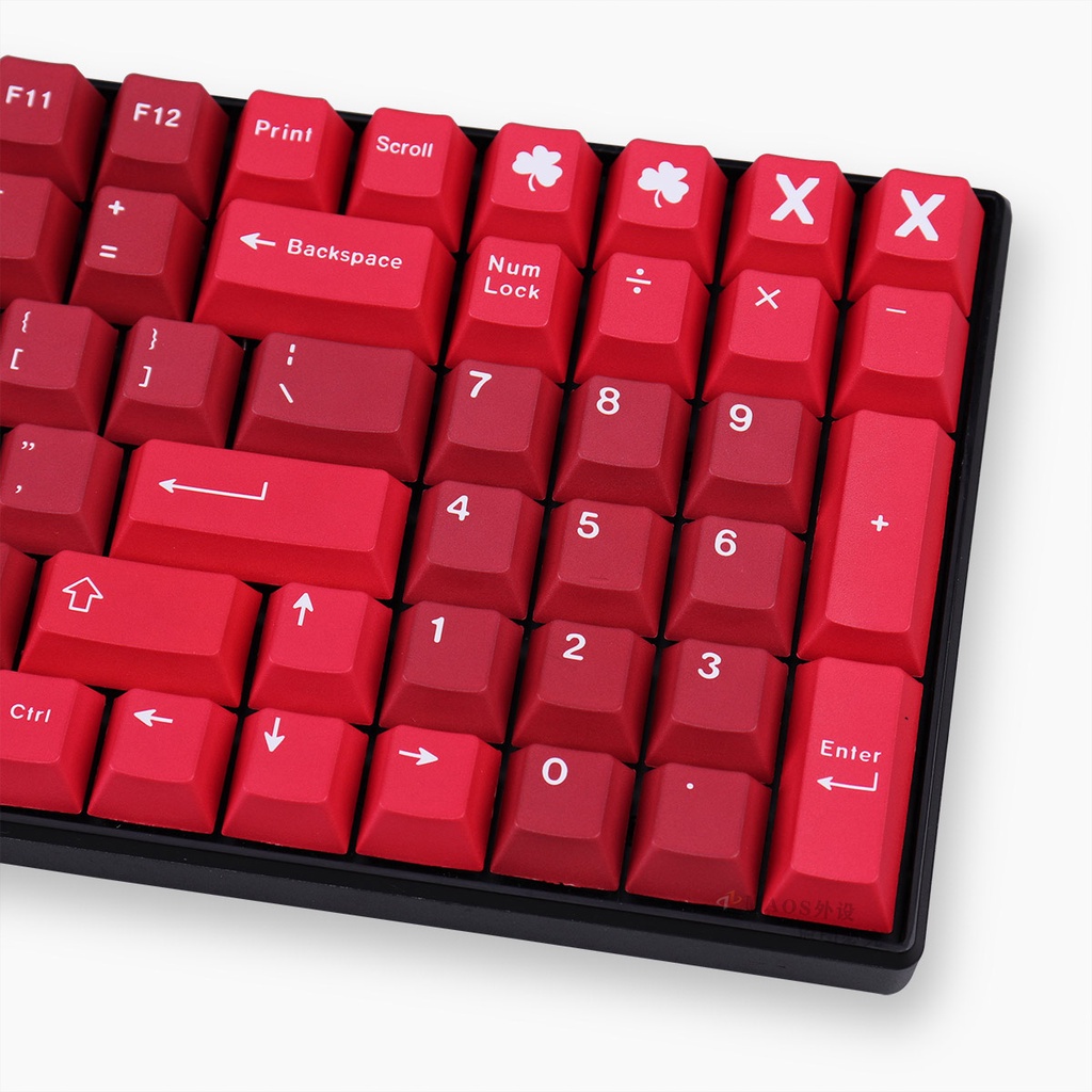 Keycap GMK Jamon 129 nút cấu hình cherry chất liệu PBT in nhiệt dành cho bàn phím cơ