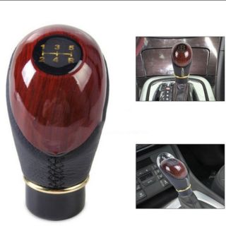 Bọc Cần Số Ô Tô Vân Gỗ Cao Cấp