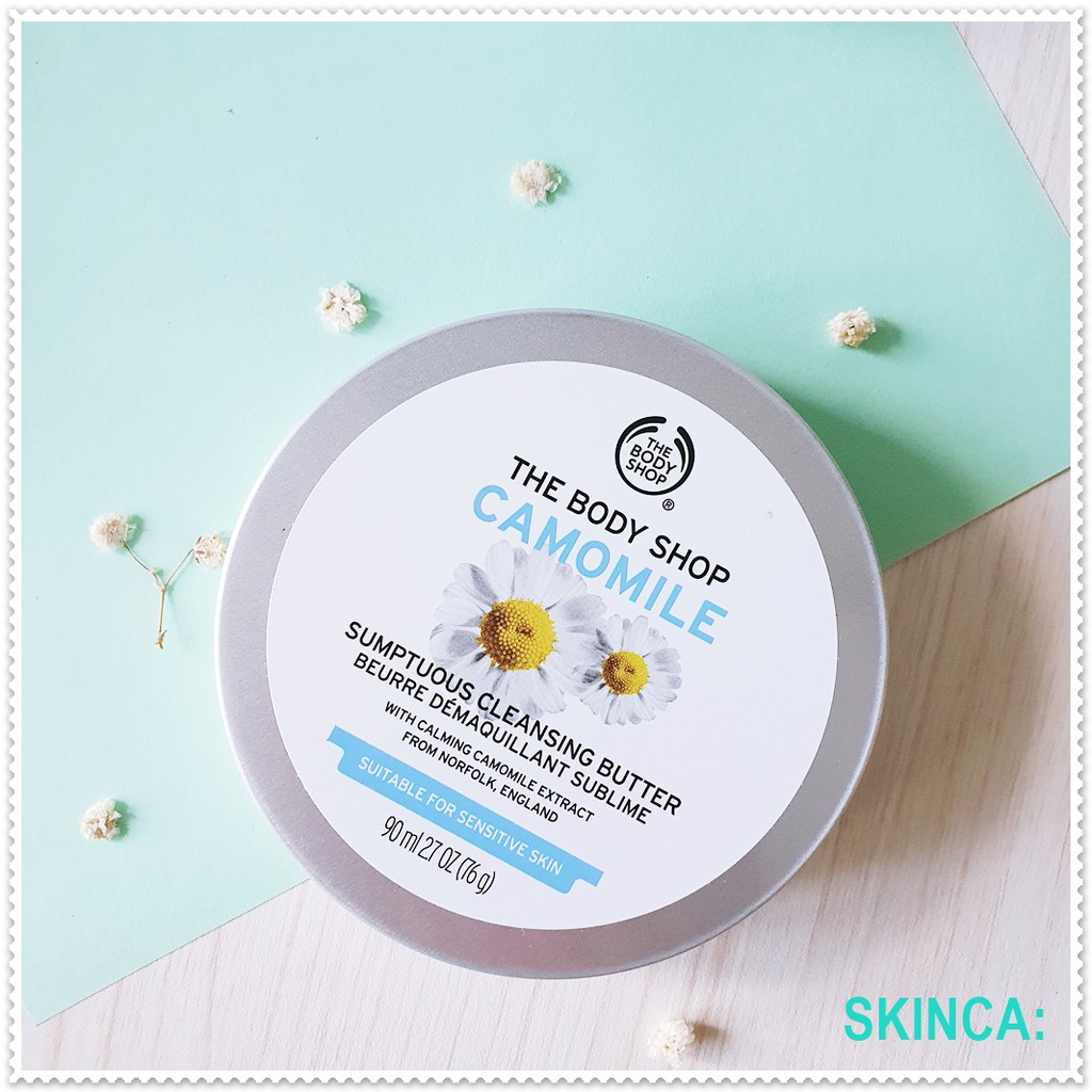 Sáp tẩy trang hoa cúc The Body Shop Camomile Sumptuous Cleansing Butter