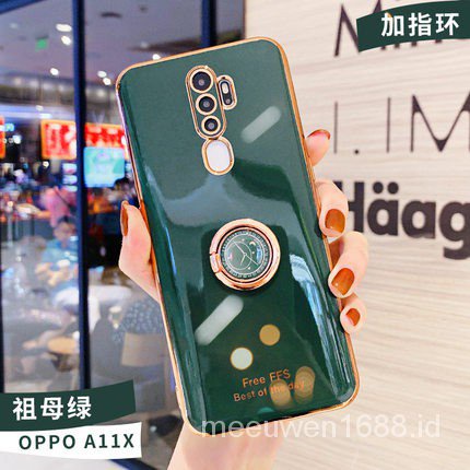 Ốp điện thoại QIANZI silicon có giá đỡ cho Oppo A9 2020 A5 2020 A5 2020 A9 2020