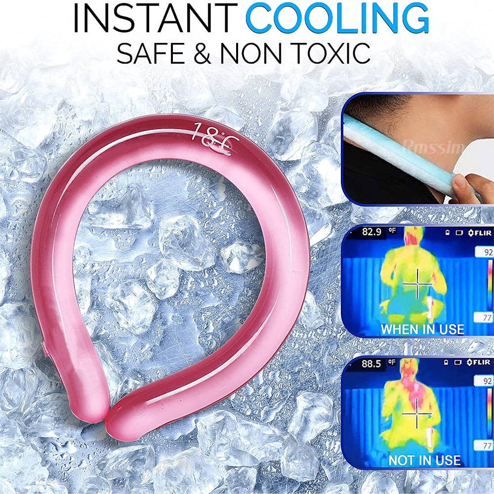 Icy Túi Gel Làm Mát Đeo Cổ Có Thể Tái Sử Dụng Phù Hợp Cho Mùa Hè
