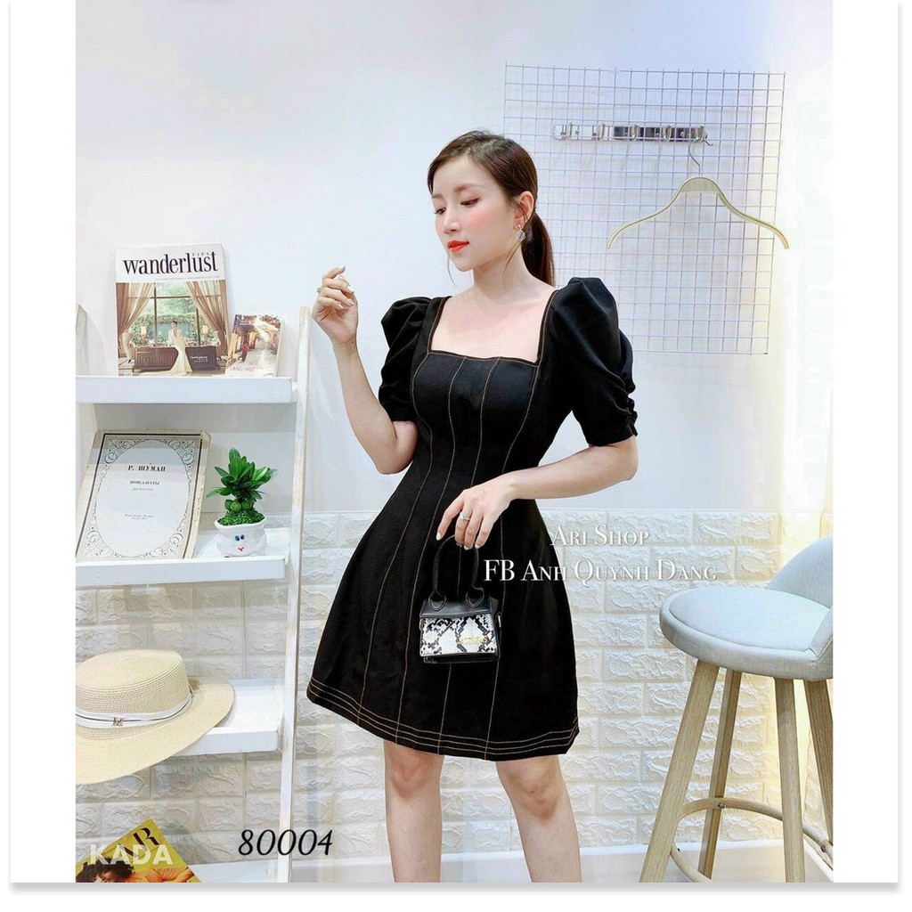 ĐẦM FORD XINH XẮN,MÀU ĐEN SANG TRỌNG,CHẤT LIỆU VÃI THOÁNG MÁT THỜI TRANG MỚI KME