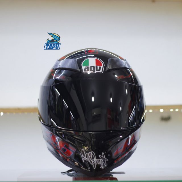 MŨ BẢO HIỂM FULLFACE ROC 1 KÍNH LÊN TEM AGV 46 ( ĐỎ )