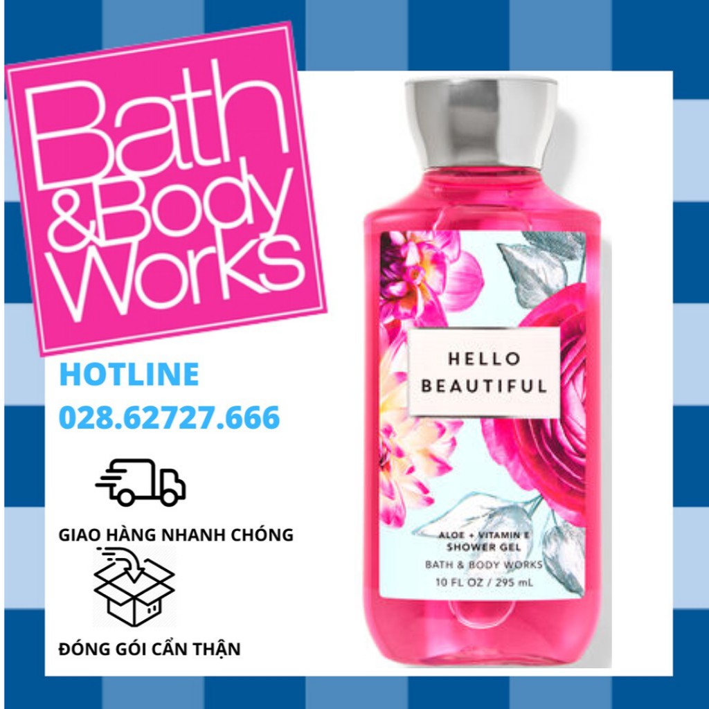 Sữa Tắm Bath And Body Works - Hello Beautiful