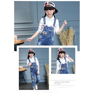Quần yếm jeans sz đại