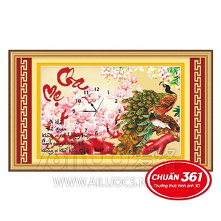Tranh thêu chữ thập ĐH cha mẹ công 56708