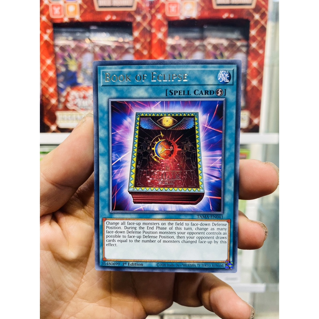 Thẻ Bài YugiOh! Mã TAMA-EN041 - Book of Eclipse - Rare - 1st Edition