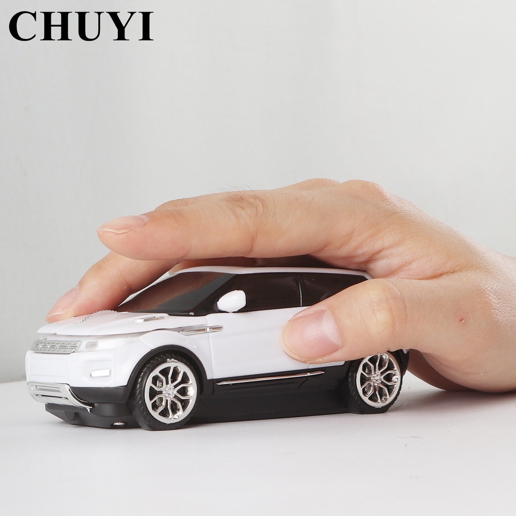 Chuột Quang Không Dây 2.4G 1600 DPI USB Gắn Xe SUV / Laptop / PC / Notebook / Máy Tính Bảng