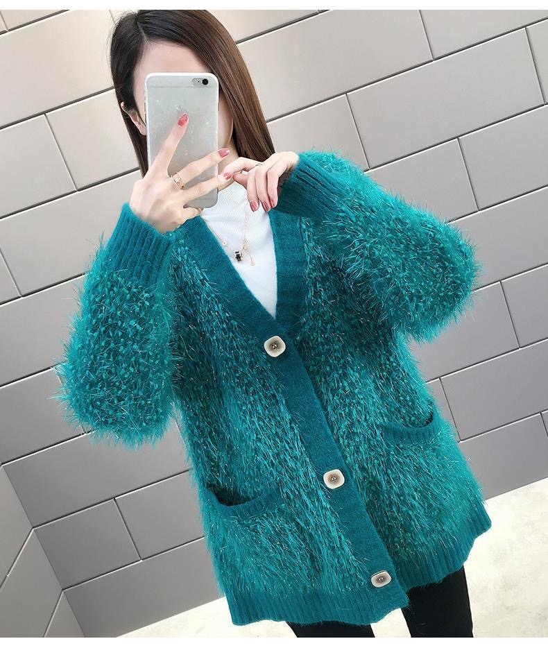 Áo Khoác Cardigan Dáng Rộng Thời Trang Mùa Thu Cho Nữ | BigBuy360 - bigbuy360.vn
