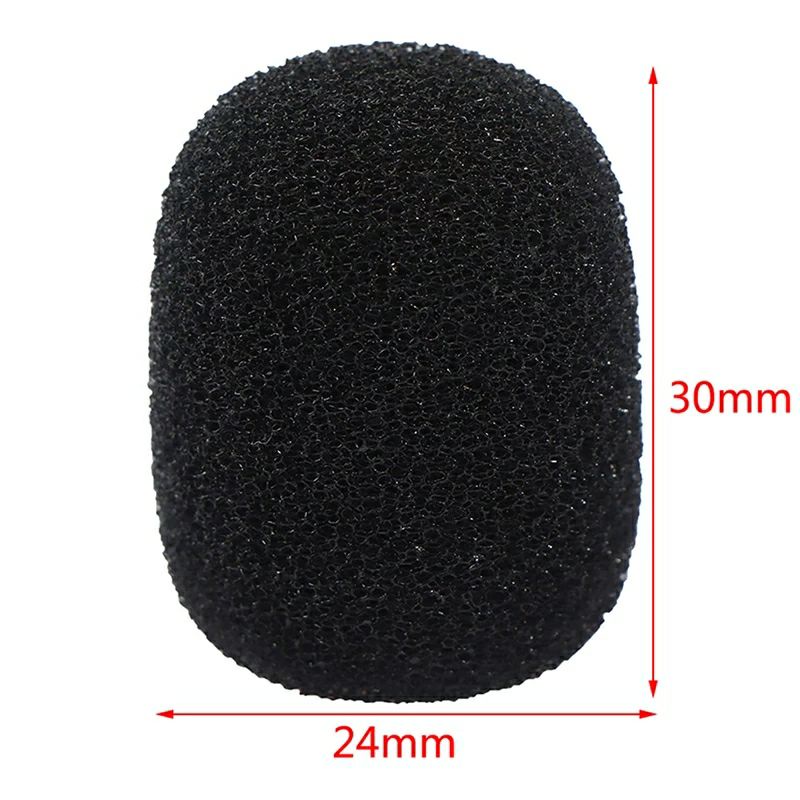 Bông lọc chống ồn cho micro GoChek cài áo micro trợ giảng