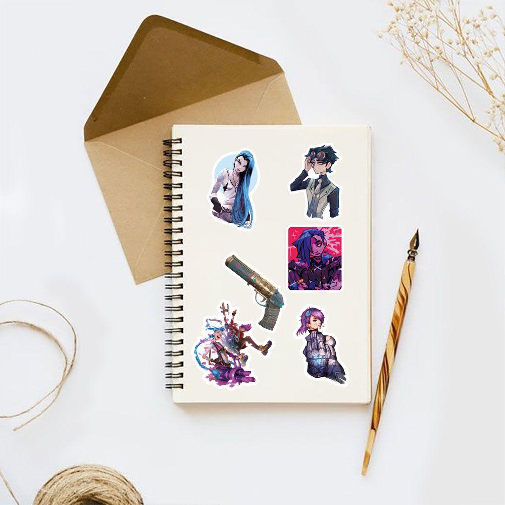 PEWANY Miếng Dán Hoạt Hình Anime Graffiti Chống Nước Trang Trí Ván Trượt Ghi Ta Xe Máy Laptop Hành Lý