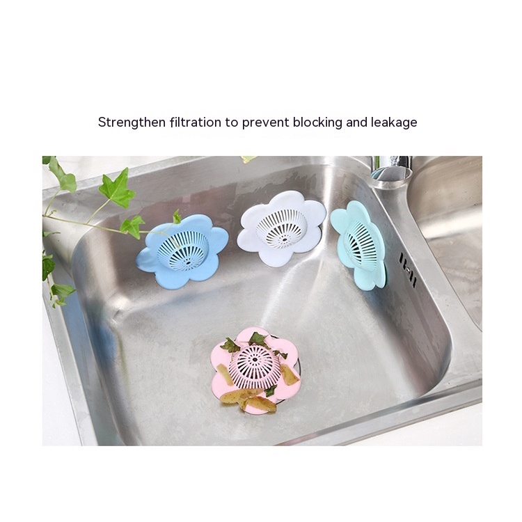 Nắp Lưới Lọc Rác Bồn Rửa Chén / Bồn Rửa Nhà Tắm Hình Hoa Phong Cách Mới Chống Tắc Nghẽn Giao Diện