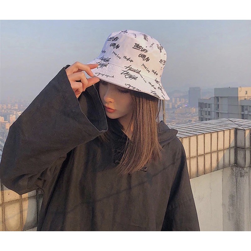 MŨ BUCKET THỜI TRANG NAM /NỮ- IN FULL THUGLIFE