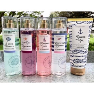 [Auth-New] Bộ Sưu Tập xịt thơm toàn thân Bath and Body Works- Summer Ocean 2020 -236ml