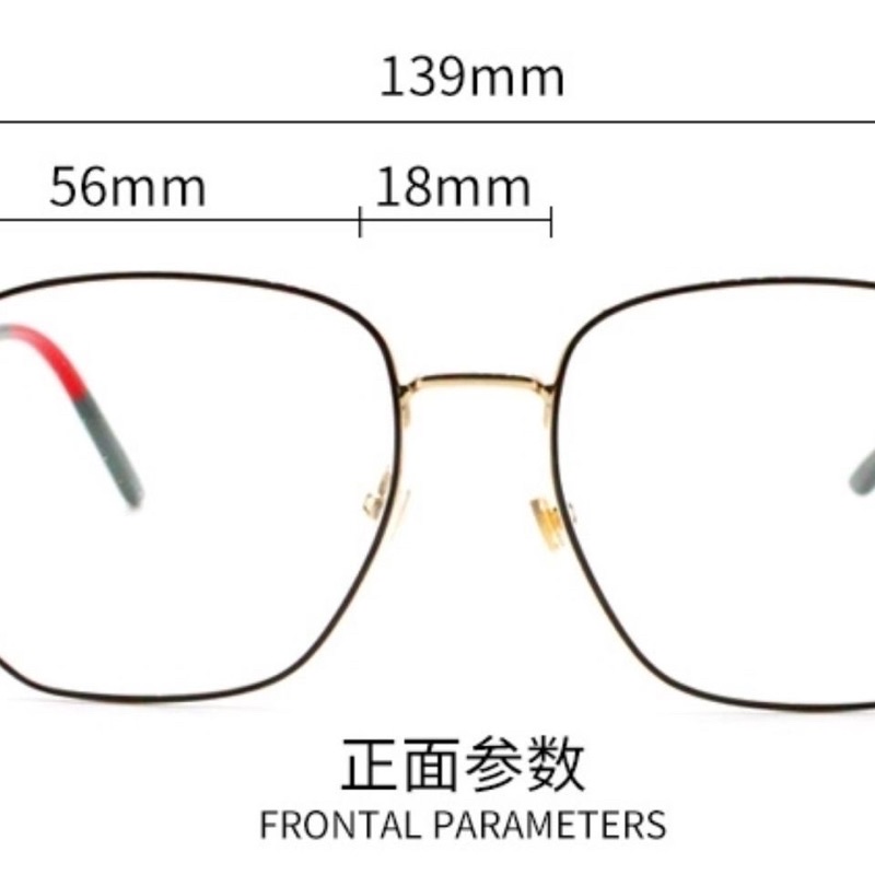 Kính mắt .GUCCI. có độ 1:1