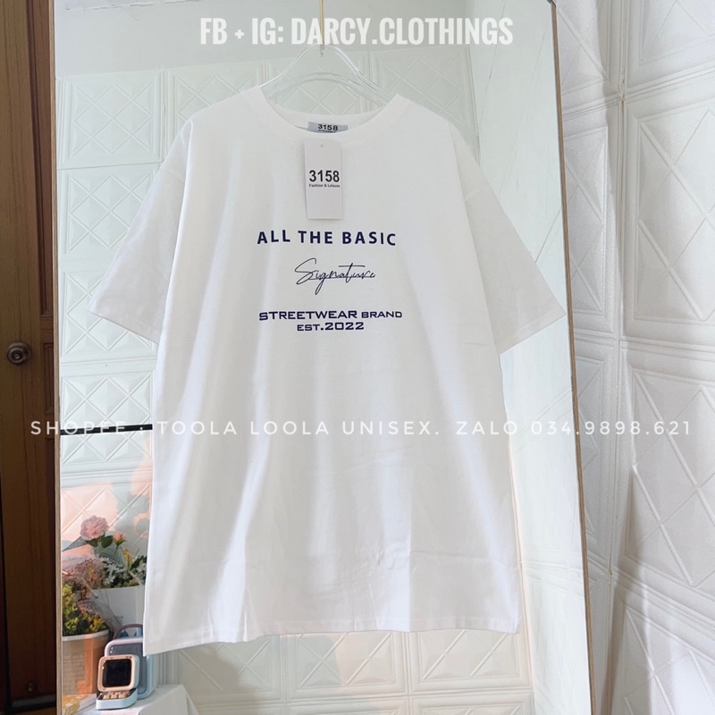 áo thun 3158 ✨ FREESHIP ✨ All the basic áo thun cotton unisex