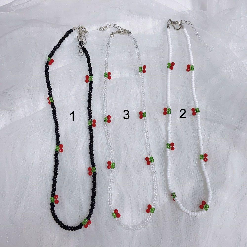 Vòng cổ Mặt Trái Cây Dễ Thương Phong Cách Boho