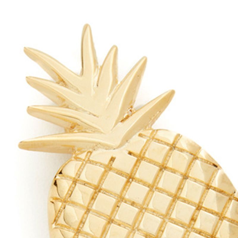 Kẹp Tóc Hợp Kim Hình Quả Dứa Thời Trang