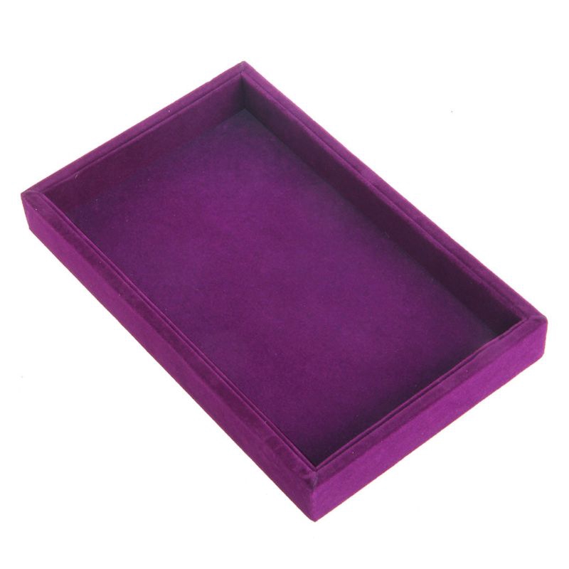 Khay Đựng Trưng Bày Đồ Trang Sức Bằng Vải Nhung