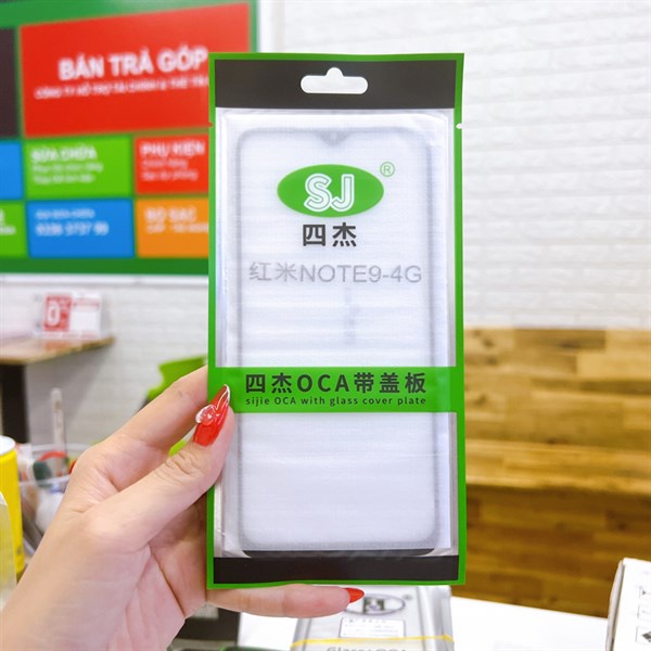 Kính ép OCA SJ Xiaomi Redmi 9T / Poco M3 / Redmi Note 9 4G