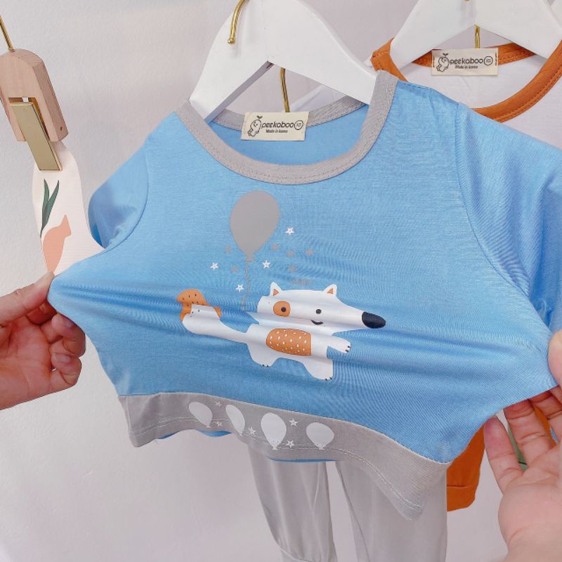 Bộ dài thun lạnh cho bé hàng đẹp bán shop chất đanh mịn