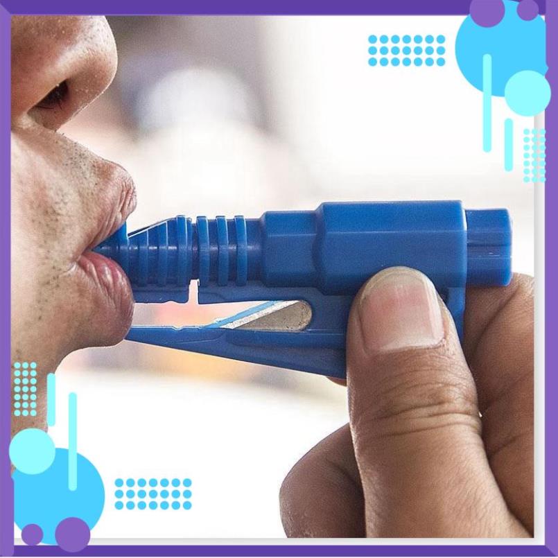 Còi móc khóa mini 💖TẾT💖 Móc khóa có còi tiện lợi, thiết kế nhỏ gọn, có búa thoát hiểm, dễ mang theo 8573