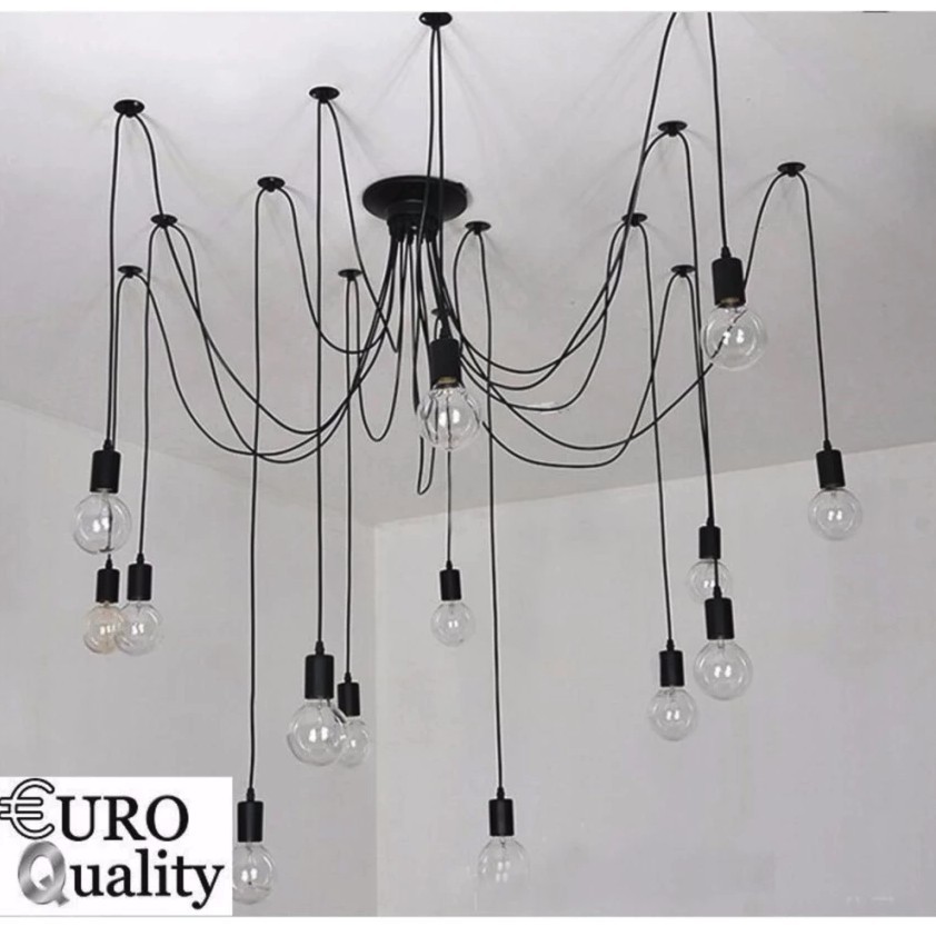 [Euro Quality] Đèn trang trí trần nhà dây nhện Euro Quality