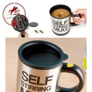 Cốc Pha Cà Phê Thông Minh Tự Khuấy Self Stirring Mug, Dùng Pin Tiện Dụng