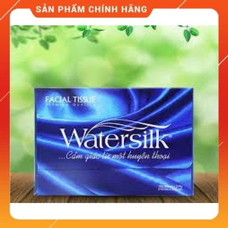 Hộp Giấy Ăn Rút Watersilk Hộp Chữ Nhật 150 Tờ x 2 Lớp