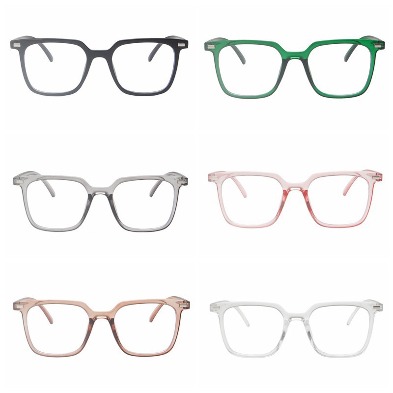 Mắt Kính Gọng Vuông Phong Cách Hàn Quốc