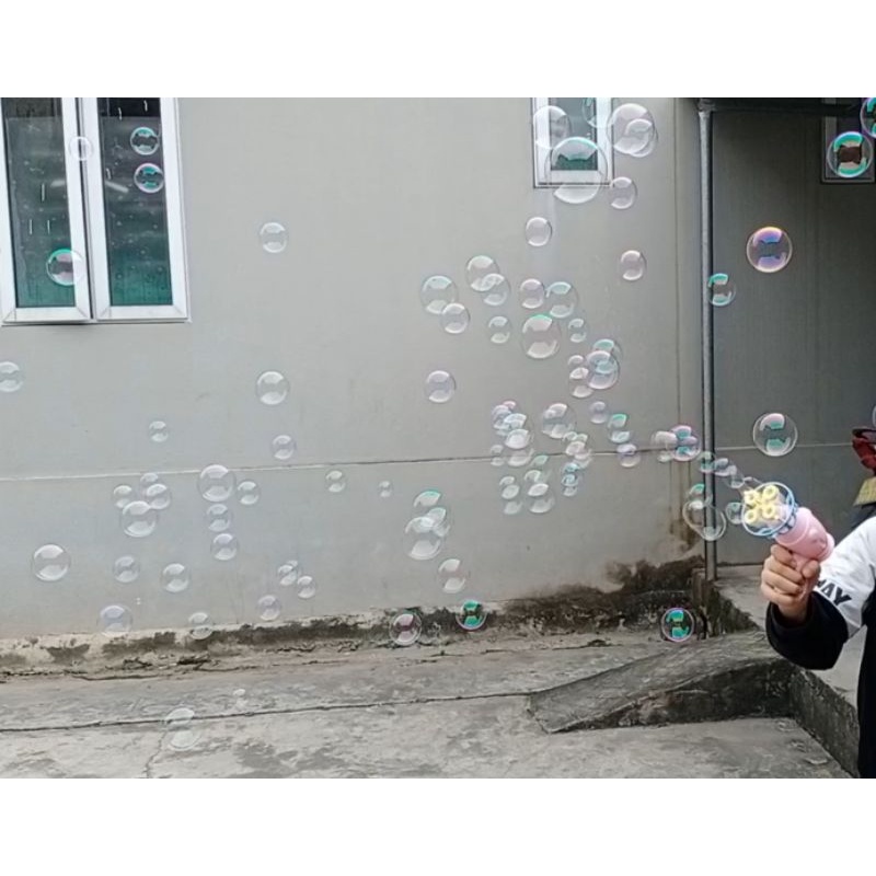 Máy thổi bong bóng xà phòng / súng thổi bong bóng dùng pin