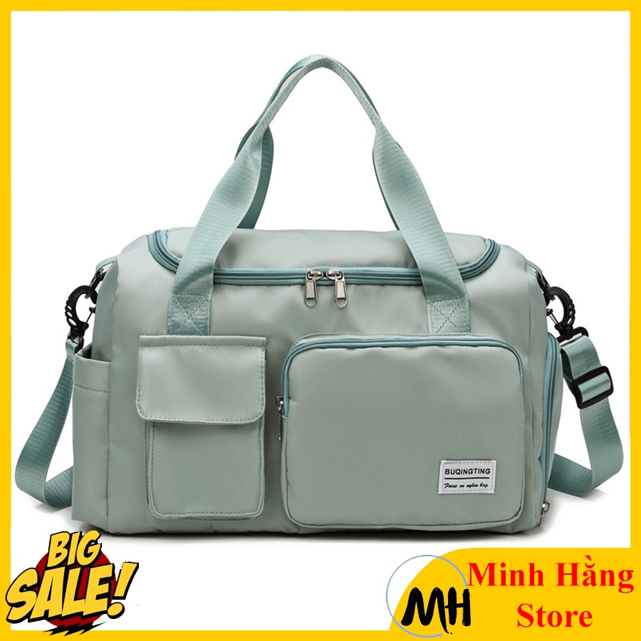 CAO CẤP] Túi du lịch thời trang chống nước có nhiều ngăn size lớn chống xước, Túi xách tích hợp với vali kéo