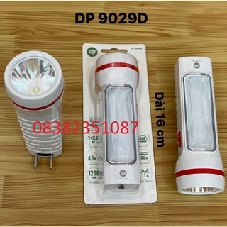 ĐÈN PIN LED SẠC CẦM TAY 2 CHẾ ĐỘ SÁNG DP 9029D