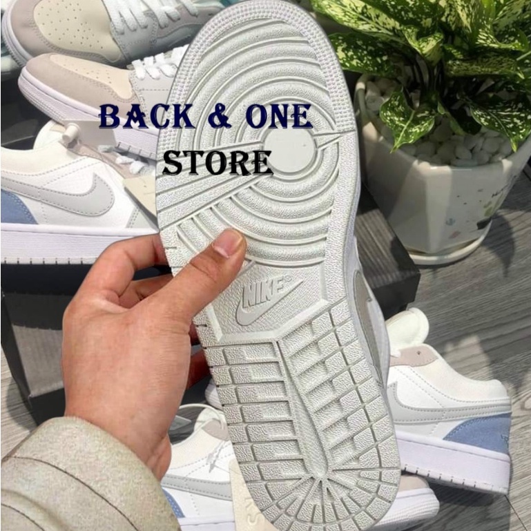 Giày Jordan Paris JD1 Cổ Thấp Gót Xanh, Giày Jodan Low Thấp Cổ Nam Nữ Full Box Bil | BigBuy360 - bigbuy360.vn