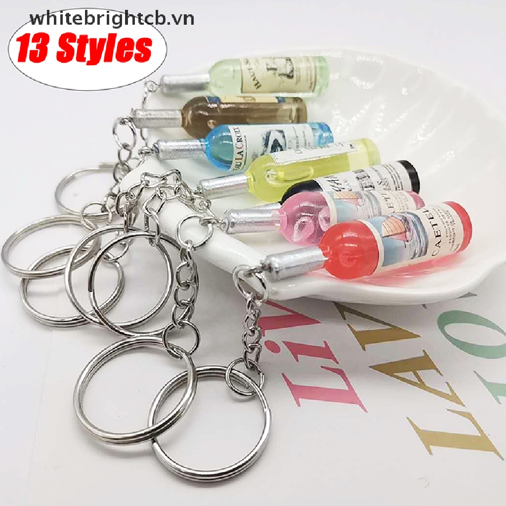 / / Myvn / / Móc Khóa Hình Chai Bia Bằng Acrylic Nhiều Kiểu Dáng Khác Nhau Dùng Làm Quà Tặng